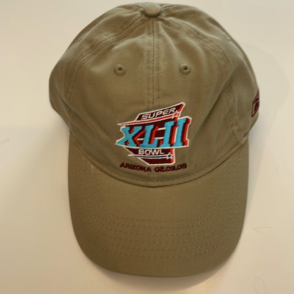 Vintage NFL Films Super Bowl XLII Hat | February 3, 2008 | Arizona